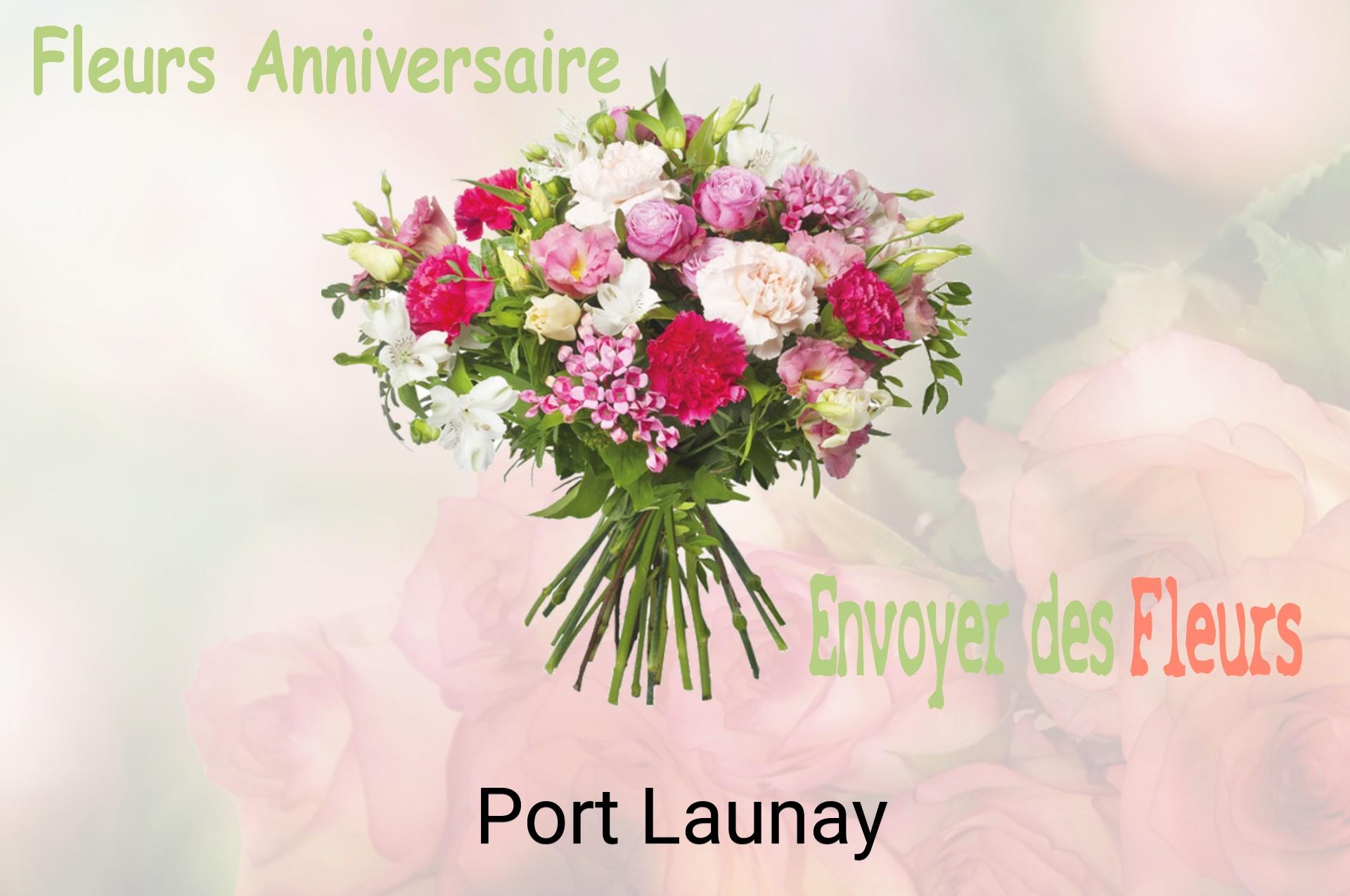Bouquet de fleurs d’anniversaire livré à Port-Launay